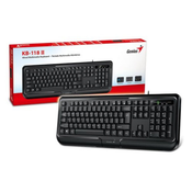 GENIUS KB-118 II USB US crna tastatura (TAS01223)