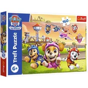Tačke na patrulji: Kužki v akciji 160-delni puzzle - Trefl
