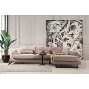 Atelier del Sofa Ugaona garnitura Frido 100x92x308cm Bež
