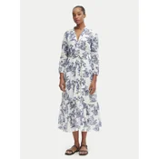 Iconique Poletna obleka IC25-078 Bela Relaxed Fit