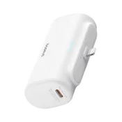 Baseus kompaktna power banka za brzo punjenje 5000 mAh, 20 W s iPhone prikljuckom, bijela P10068307213-00