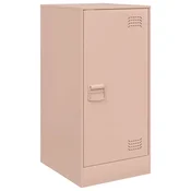 Vidaxl Komoda roza 34,5x39x73 cm jeklo
