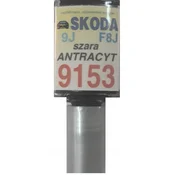 ŠKODA 9153 LF8J 9J SEDA ANTRACIT AVTOBARVA POPRAVILO PRASK 10 ML