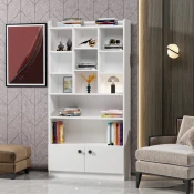 Hanah Home Polica 90x180x30cm Bela