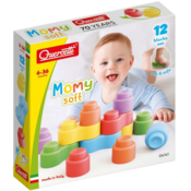 quercetti® mehke kocke za zlaganje momy soft 12 kosov