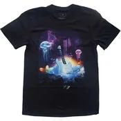 Prince Lotus Flower (Back Print) Black XL Košulja