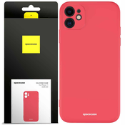 Spacecase SILIKONSKI OVITEK SPACECASE ZA IPHONE 11 OHIŠJE RDEČE, (21963320)