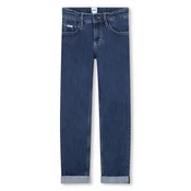 BOSS Jeans hlače J51984 S Modra Slim Fit