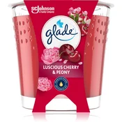 Dišeča sveča Glade Luscious Cherry & Peony, 112 g