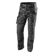slomart NEO TOOLS Camo URBAN delovne hlače, velikost XL