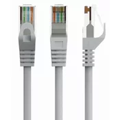 GEMBIRD Mrežni kabl PP6U-CU-10M, CAT6, Bakarni, 10m, Sivi