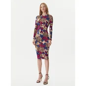 Just Cavalli Vsakodnevna obleka 79PAO952 JS531 Pisana Slim Fit