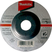 Brusni disk sa presovanim centrom Makita B-14576