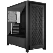 Corsair FRAME 4000D Mid-Tower kucište, ATX, kaljeno staklo, bez napajanja, crno