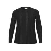 KAFFE CURVE Bluza Celina črna