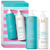 Set šampon i regenerator za hidrataciju kose 500ml+500ml Moroccanoil