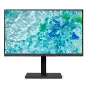 Acer LCD B247YEbmiprzxv 23,8 IPS LED 1920x1080/4ms/100M:1/250 nits/VGA, HDMI, DP,/Prilagoditev višine/VESA/črna