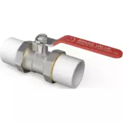 Mexen PPR krogelni ventil z navojnimi spoji PP, varjen za cevi 20 x 20 - W97350-20-00