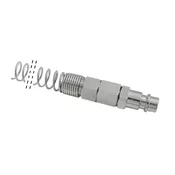 Hitra spojka 1/4 moški - zunanji navoj z zaščitno vzmetjo 10x8mm