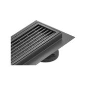 Mexen Flat M33 linearni odtok 80 cm, črn - 1733080-15