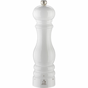 Mlinček za sol PARIS USELECT, 22 cm, bel, lakiran bukov les, Peugeot