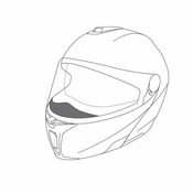 AGV Usmerivac vazduha sportmodular crn