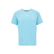 ADIDAS PERFORMANCE Tehnička sportska majica GYM+, svijetloplava / bijela