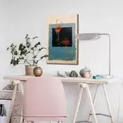 Wallity Dekorativna slika na platnu, 45x70cm, Šarena