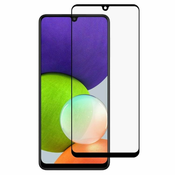 MG Hard Full Glue zaščitno steklo za Samsung Galaxy A22 4G/M22 4G, črna