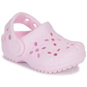 Crocs Classic Floral Cut Out Clog T Rožnata