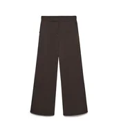 VERO MODA Hlače na rob VMBellis rjava