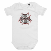 Otroški bodiji otroška Metallica - (Crosshorns) - METAL-KIDS - 649.30.7.999
