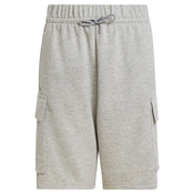 ADIDAS SPORTSWEAR Športne hlače Essentials siva/črna