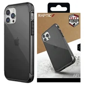 Ovitek Raptic X-Doria Air za iPhone 14 Pro Max, MagSafe, Kovinski elementi, Črna