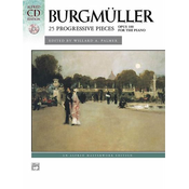BURGMULLER:25 PROGRESSIVE PIECES OP.100 +CD