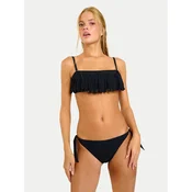 Banana Moon Gornji del bikini Westo Fringes LSE01 Črna