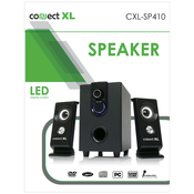 CONNECT XL CXL-SP410 Set zvucnika, 10W, 220V, Crni