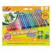 Jolly Superstars Duo set 24 dvostranih flomastera 4425-0002