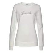 BENCH Sweater majica  bijela