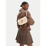 Ročna torba PINKO Love Box Baguette Al 25-26 PLTT 105083 A26L Kremna