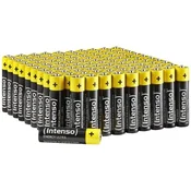 (Intenso) Baterija alkalna, AAA LR03/100, 1,5 V, pak. 100 kom - AAA LR03 100pcs