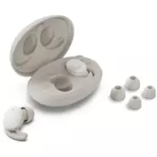 Hama Slušalke Bluetooth Spirit Calm, ušesne čepke, ergonomske za spanje, bela/siva