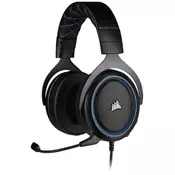 CORSAIR HS50 PRO STEREO/CA-9011217-EU/gaming/crno-plava/ žične slušalice sa mikrofonom 1.8m/ custom-tuned 50mm neodymium, noise cancelling, PC, Xbox One, PS4