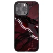Silikonski črni ovitek za Apple iPhone 15 Pro Max - Cherry stone
