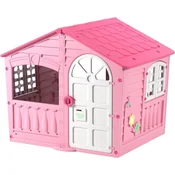 Plasticna kucica za decu - velika pink m782 ( 62348 )