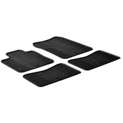 Rubber car mats Renault Twingo 2007-2014
