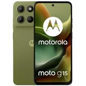 Motorola Pametni telefon MOTOROLA Moto G15 4G (LTE) 8GB/128GB zelene barve