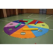Padalo Igra z didaktičnim pripomočkom premera 4 m