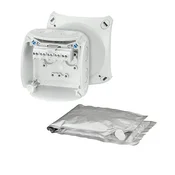 Hensel WP 0202 G siva vodootporna kutija za kabelne prikljucke s brtvenim mortom 62000097