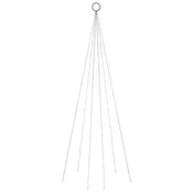 Vidaxl Novoletna jelka iz 108 pisanih LED lučk 180 cm